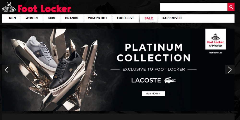 Lacoste X Foot Locker launch Platinum Collection